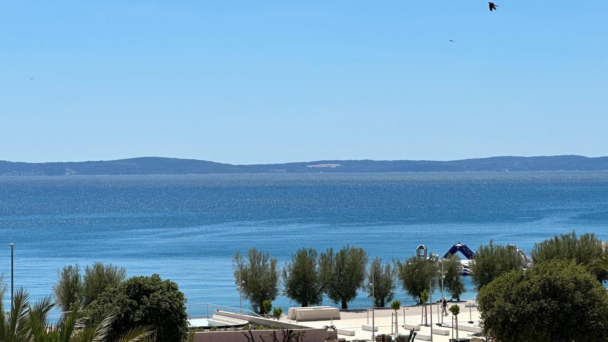 New Luxury Apartment With Private Heated Pool And Amazing Terrace With Seaview Сплит Экстерьер фото